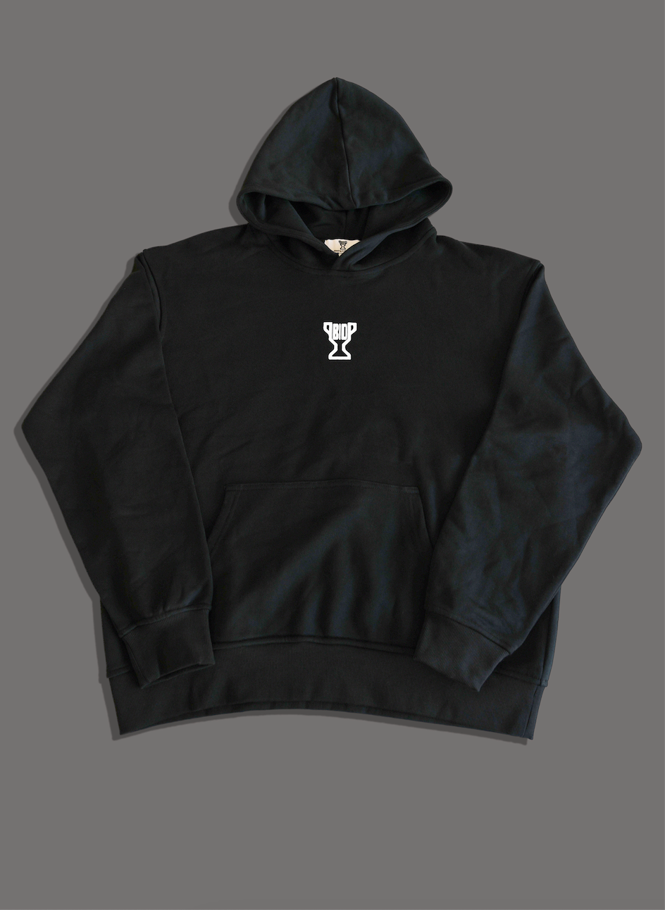 BLACK HOODIE - BID x Burn Your Ships